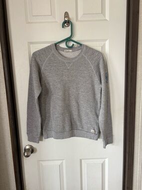 Marine Layer Light Gray Crewneck Sweatshirt